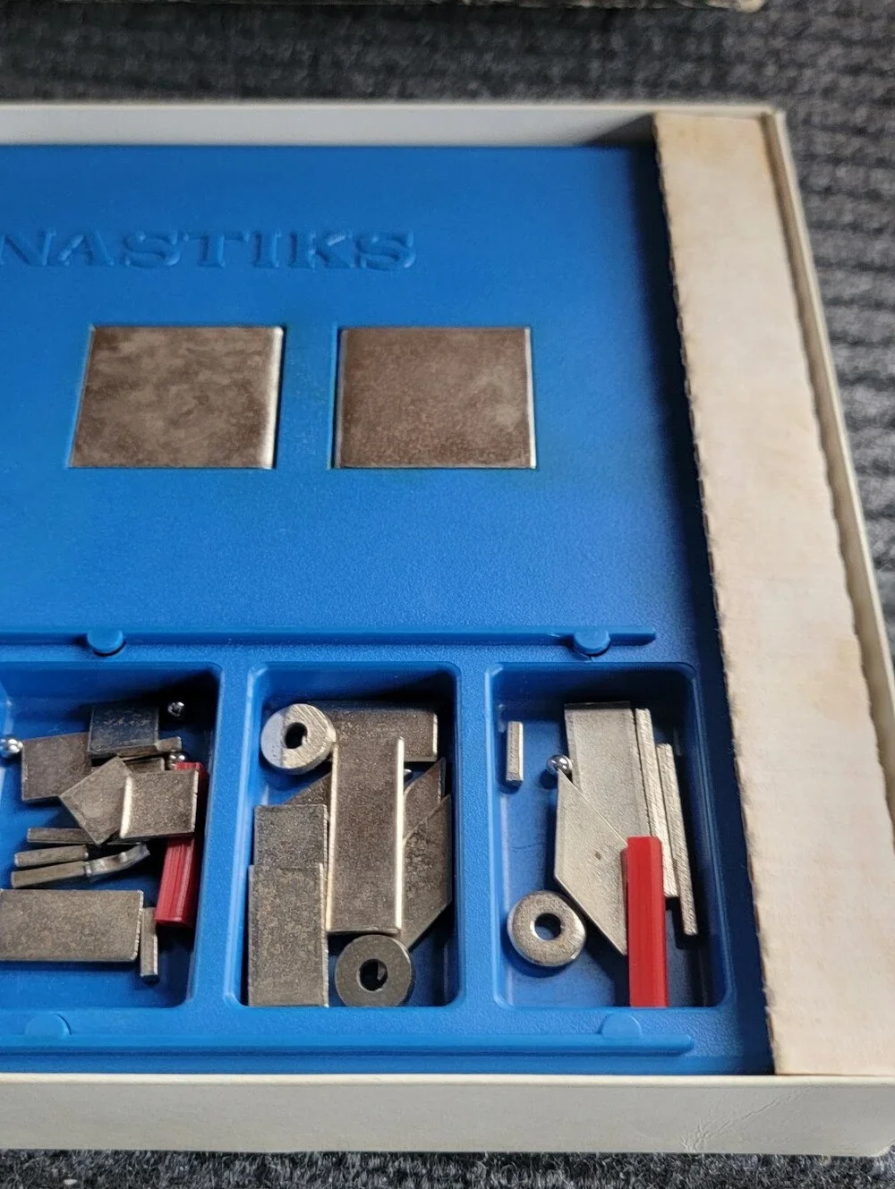 Vintage Magnastiks Game Metal Magnet Making Set, Sensory Toys, Fidget Toys